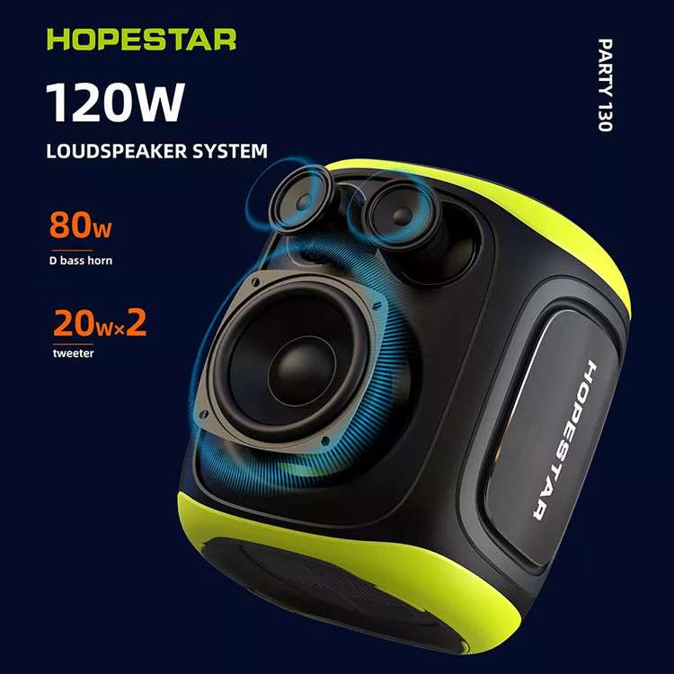 اسپیکر هوپ استار مدل Hopestar party130 - پورتها