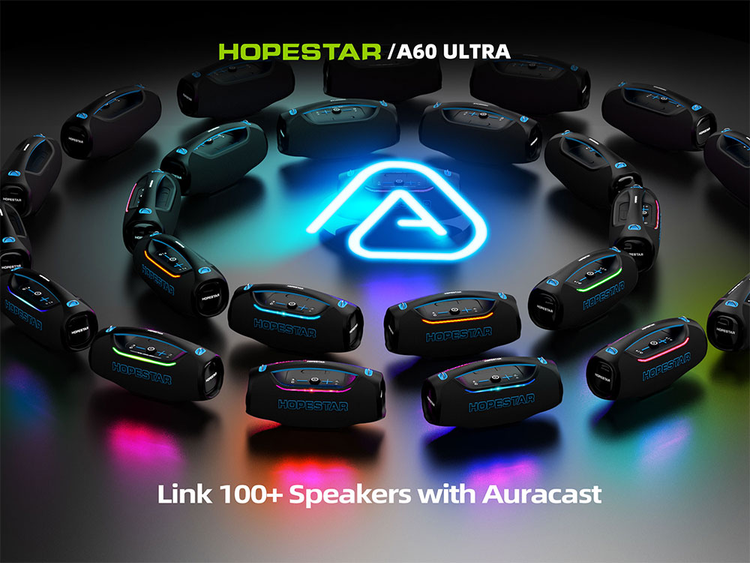 اسپیکر هوپ استار مدل HOPESTAR-A60 Ultra ظرفیت 450 وات - بستهبندی