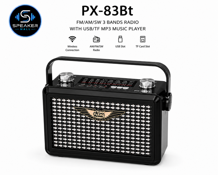 رادیو قابل حمل PuXing مدل px-83bt