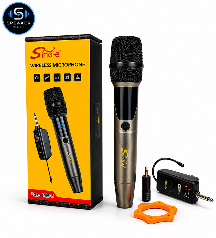 میکروفن بیسیم شارژی تکی مدل ZQS-1M501